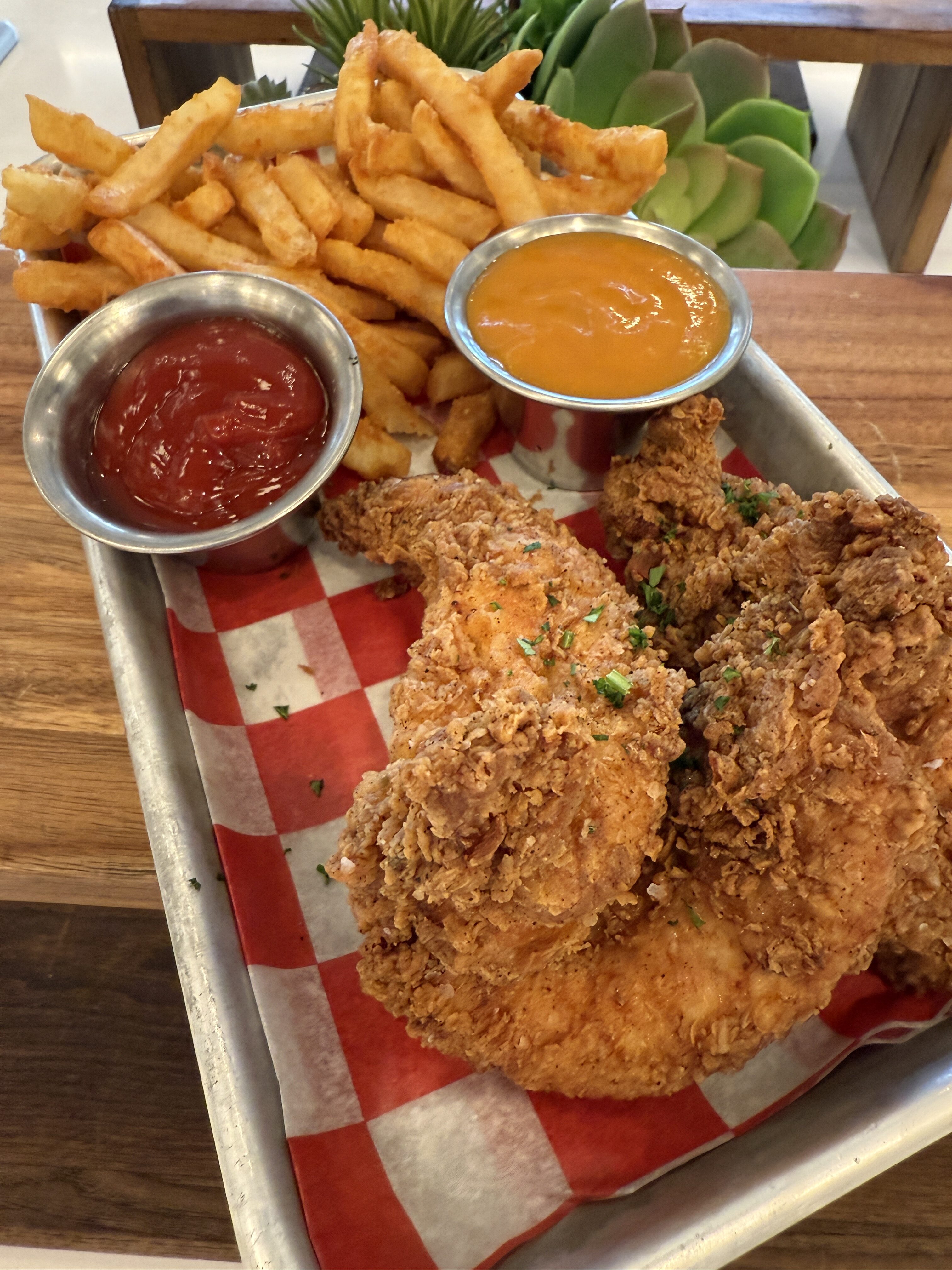 Chicken Tenders from Nest on Four, a sports bar near Mercedes-Benz Stadium and State Farm Arena