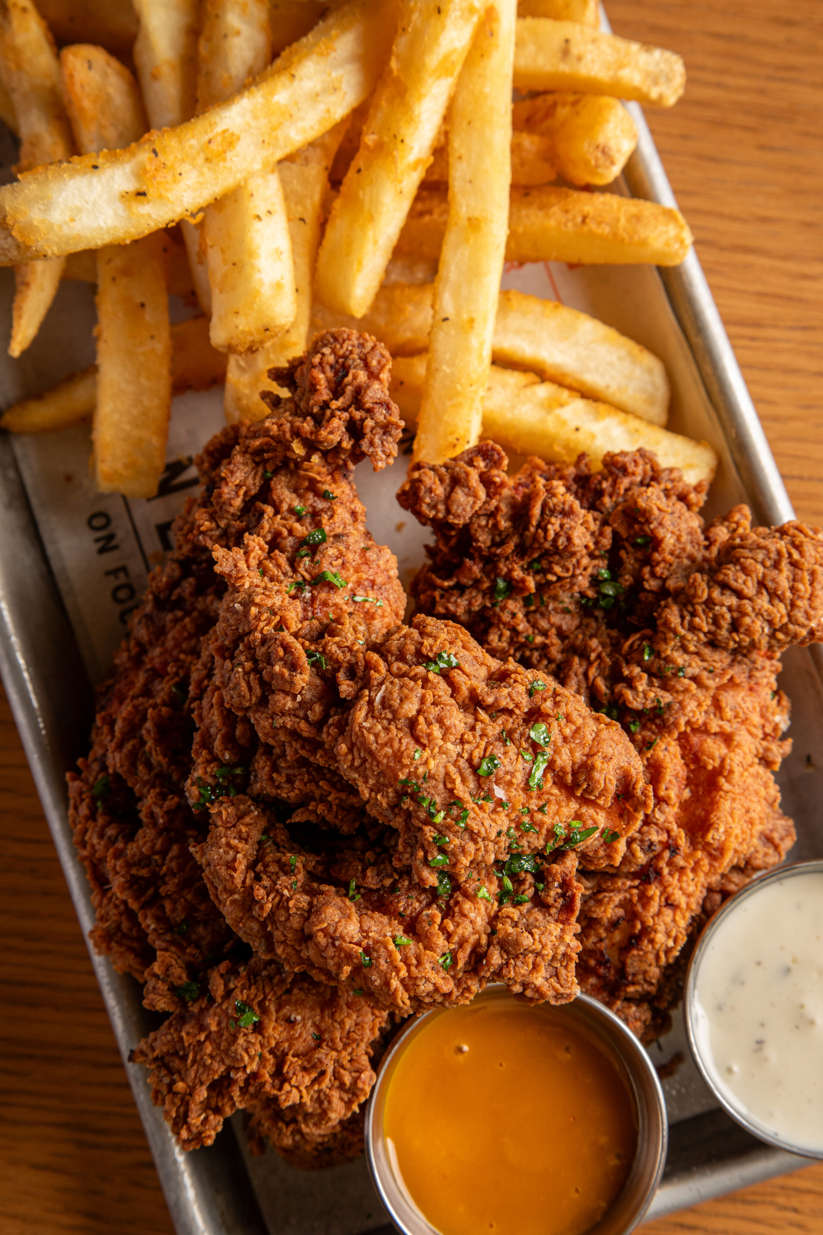 Chips and Queso at Nest on Four