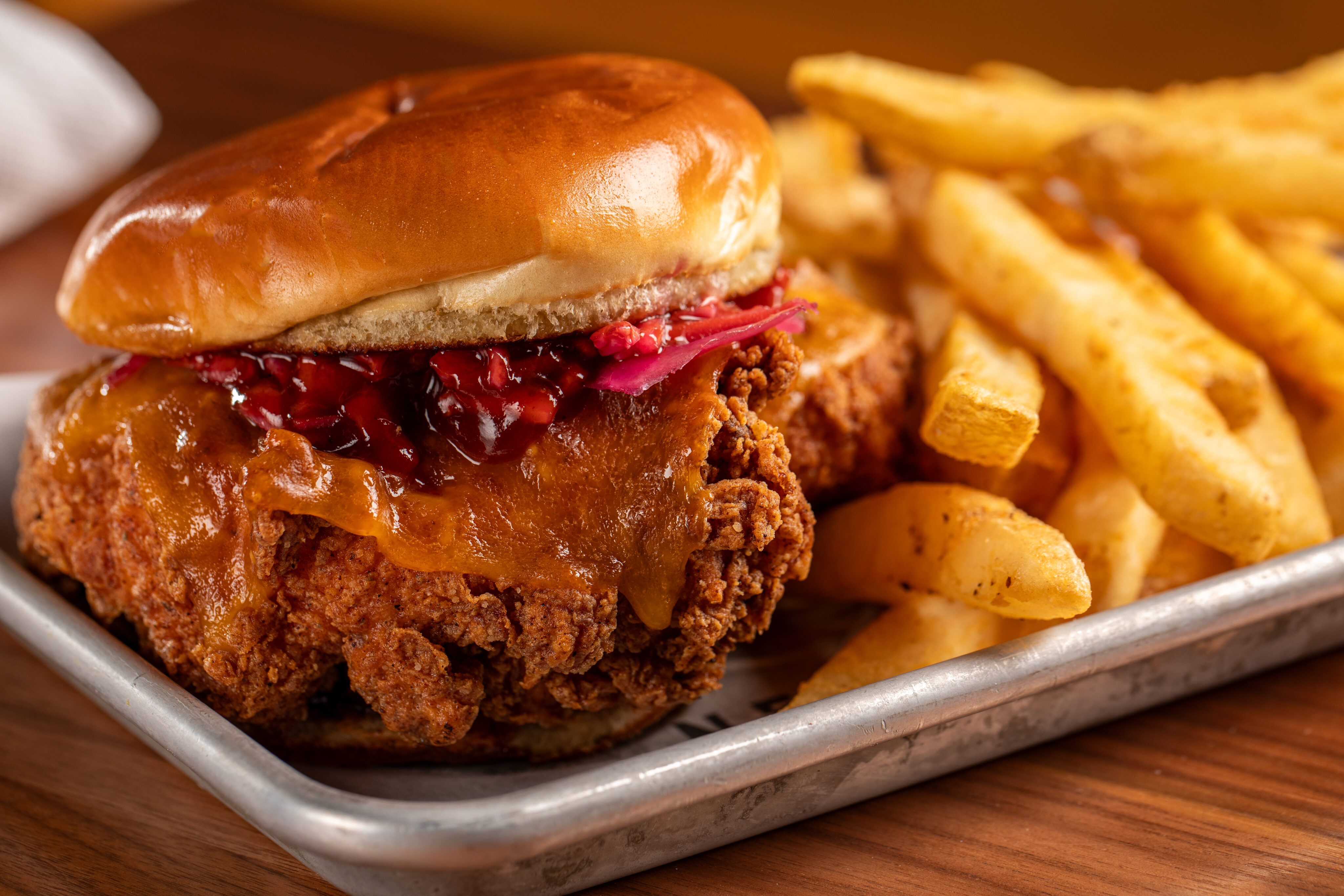 Fried Chicken Sandwich at Nest on Four